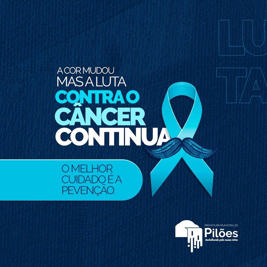 Em Pilões RN o governo municipal dá ênfase e destaca a importância da campanha Novembro Azul