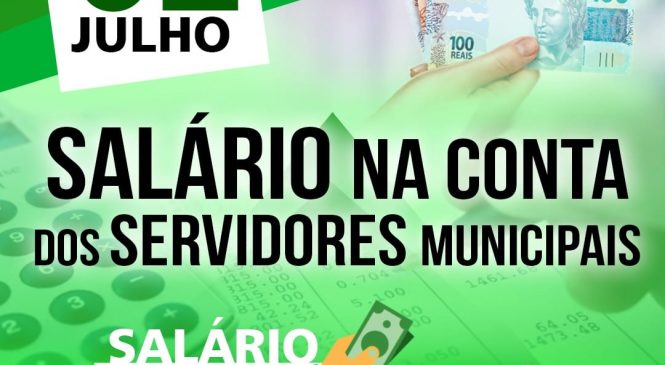 Servidores valorizados em Triunfo Potiguar/RN, o salário dos servidores municipais já está na conta