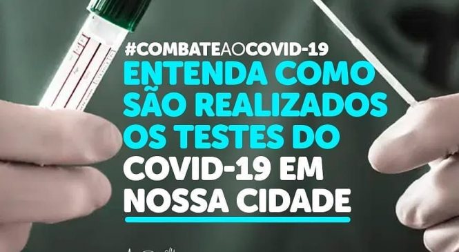 Aproximadamente 70 pessoas já realizaram o teste de covid-19 no município de Almino Afonso/RN, entre testes rápidos e Swabs