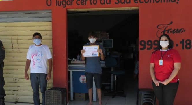 Prefeitura de Campo Grande/RN, por meio da Secretaria de Saúde, junto a Vigilância Sanitária e Polícia Militar iniciam neste dia 13 de julho, mais uma ação de prevenção e combate ao (Covid-19).