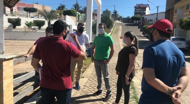 Prefeitura Municipal de Major Sales/RN, iniciou a revitalização da Praça de Eventos “José Ribamar Maia”