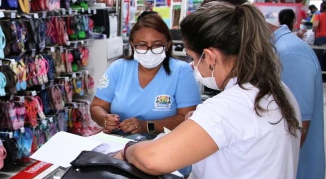 Vigilância Sanitária intensifica fiscalização no comércio de Pau dos Ferros/RN