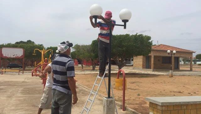 MP recomenda a prefeitura de Umarizal retirar a cor azul de prédios e equipamentos públicos