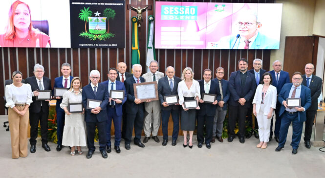 Sessão solene na ALRN celebra 75 anos da Liga Norte-rio-grandense Contra o Câncer