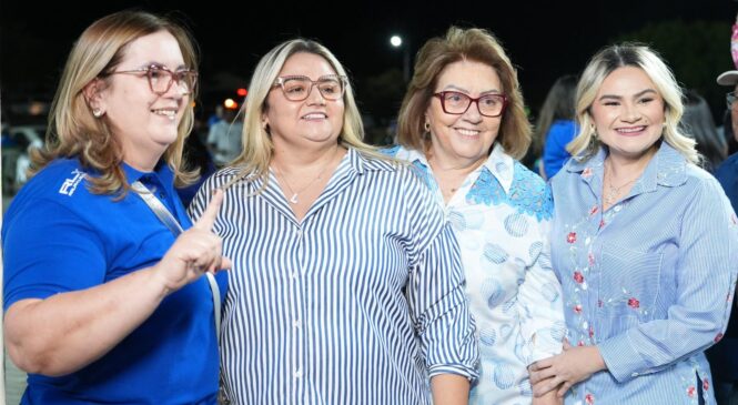 PRESSÃO TOTAL – LAIZE SALES E MARIA HELENA REALIZARAM A MAIOR CONVENÇÃO POLÍTICA DA HISTÓRIA DE OLHO D’ÁGUA DO BORGES