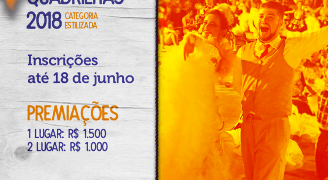 Hoje serão encerradas as inscrições para o tradicional festival de quadrilhas juninas de Rodolfo Fernandes – RN