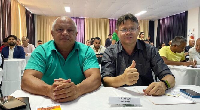 Município de São Miguel participa da reunião do Conselho Estadual de Trânsito CETRAN