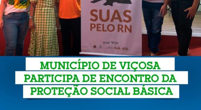 Município de Viçosa participa de encontro da Proteção Social Básica