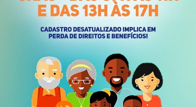 A Prefeitura de Severiano Melo/RN, por meio da Secretaria de Assistência Social, informa que a atualização dos cadastros do Programa Bolsa Família já começou