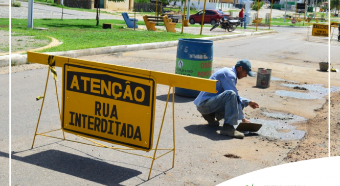 Prefeitura de Frutuoso Gomes/RN, intensifica o trabalho na manutenção das ruas do município