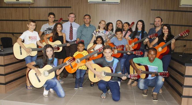 Prefeito Rivelino Câmara de Patú/RN, lança projeto “Música, Som e Cidadania” em parceria com o TJRN.