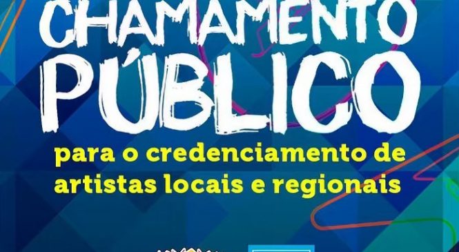 A Prefeitura de Mossoró publica no Jornal Oficial edital para o credenciamento de propostas das atrações como artistas, bandas e grupos musicais locais e regionais, para o Mossoró Cidade Junina 2019