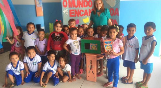 Em Severiano Melo/RN, Projeto escolar promove incentivo à leitura infantil