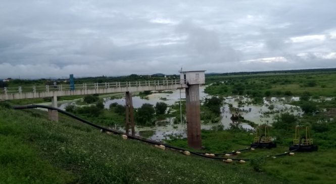 Barragem de Pau dos Ferros recebe suas primeiras àguas