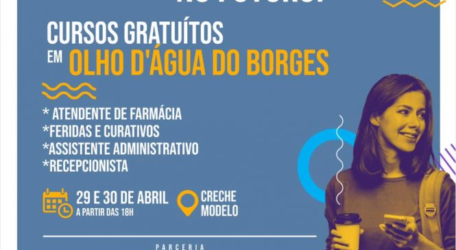 Projeto “Profissão para Todos” gera oportunidade de qualificação na cidade de Olho D’água dos Borges/RN