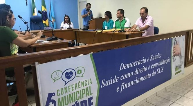 Almino Afonso/RN, realiza a VI Conferência municipal de Saúde na cidade