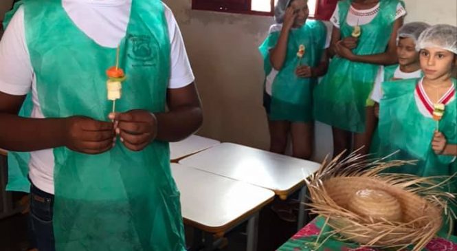 Jornada de educação alimentar e nuticional é realizada em Rafael Godeiro/RN