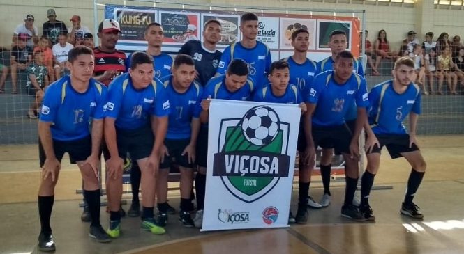 Equipe de futsal da cidade de Viçosa/RN, consegue uma ótima classificação na Copa de Futsal