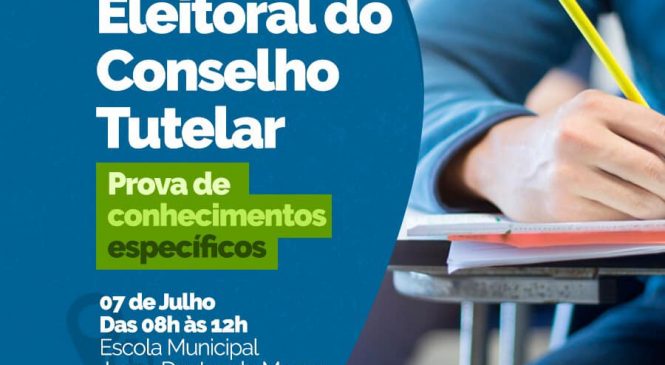 Prefeitura de Pilões/RN, alerta para aplicação de prova de conhecimento específico do processo eleitoral do Conselho Tutelar