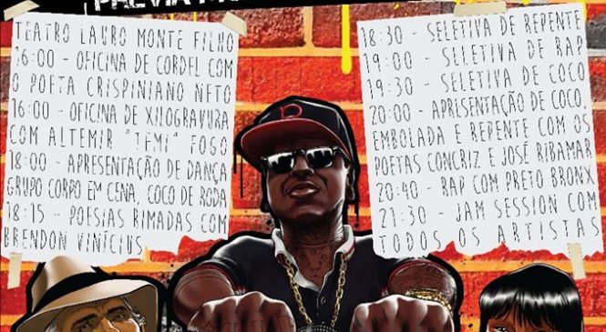 Festival Rap+Coco+Repente em Mossoró/RN, acontecerá amanha dia 26 de Julho