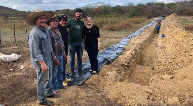 Gestão de Rafael Godeiro/RN, inicia a construção de 10 barragens submersas que irão beneficiar diversos agricultores do município