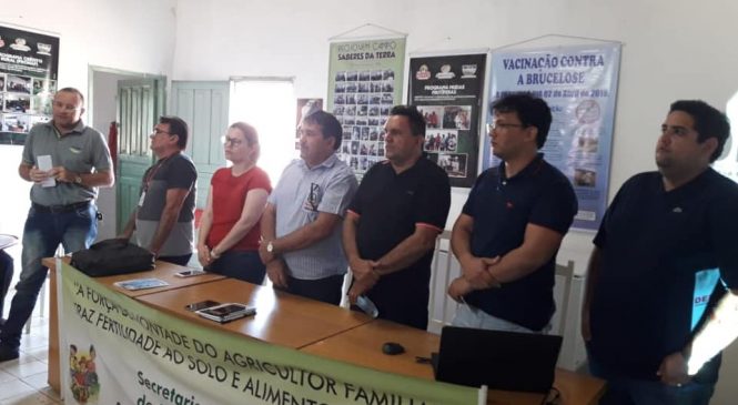 Lançamento do programa de vacinação da Brucelose aconteceu em Rafael Godeiro/RN