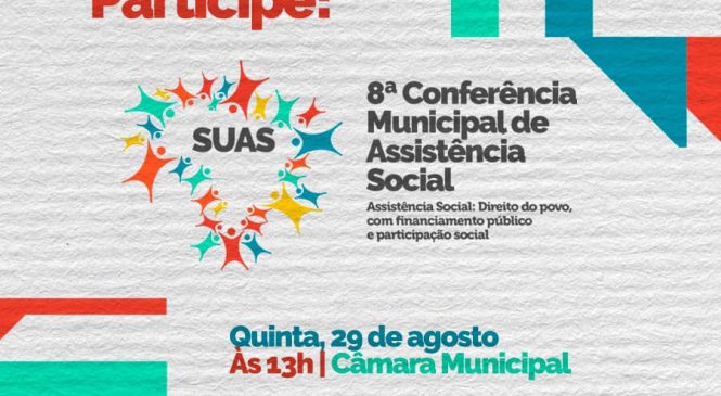 Gestão Dr. Sabino realiza a 8ª Conferência Municipal de Assistência Social em Pilões/RN