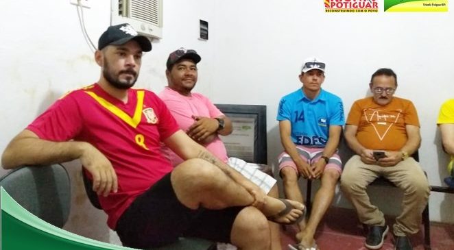 Secretaria de Esporte, Cultura e Lazer de Triunfo Potiguar/RN, realiza reunião com representantes dos grupos participantes do Campeonato Municipal de Futebol 2019