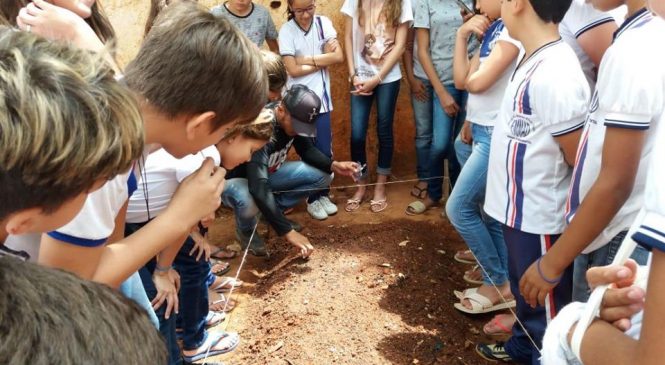 Estudantes do município de João Dias/RN, criam hortas nas escolas municipais