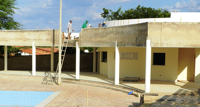 Gestão da Dra. Tássia Verissímo de João Dias/RN, retoma obras de ampliação de área de lazer do município