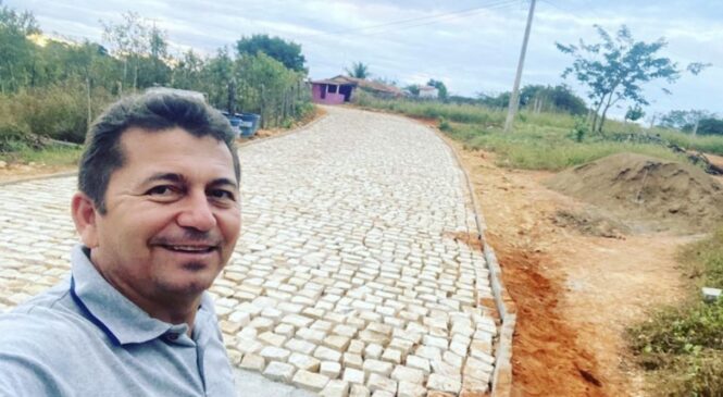 Ronaldo Souza, transforma Agua Nova em um canteiro de obras estruturantes.