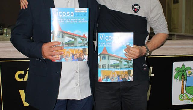 Homenagens e lançamento da revista de Viçosa, marcou a última sessão da câmara municipal de vereadores da cidade mais verde do Rio Grande do Norte