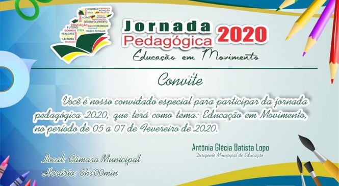 Gestão Lúcia Estevam de Triunfo Potiguar/RN, realiza mais uma jornada pedagógica no Município