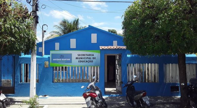 Prefeito Jorge Fernandes de Antônio Martins/RN, entrega Secretaria de Educação com reforma na estrutura física, elétrica e hidráulica