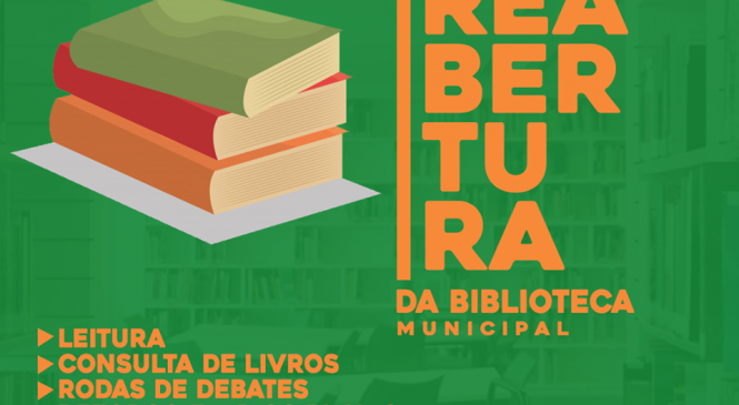 Biblioteca Municipal é reaberta através do governo Raimundo Nonato em José da Penha/RN