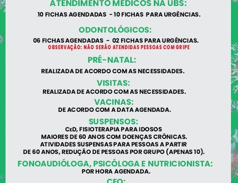 Secretaria Municipal de Saúde de Frutuoso Gomes/RN, apresenta novos fluxos de atendimentos no Município