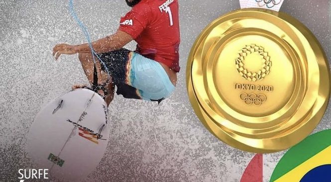 Potiguar Italo Ferreira conquista primeiro ouro do Brasil nas Olimpíadas de Tóquio