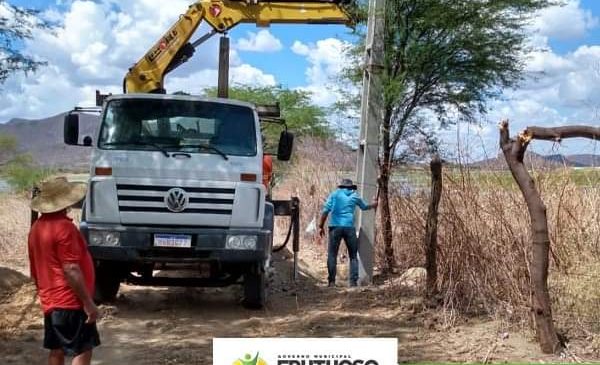 Governo municipal de Frutuoso Gomes/RN, reforça abastecimento de água na zona rural do município