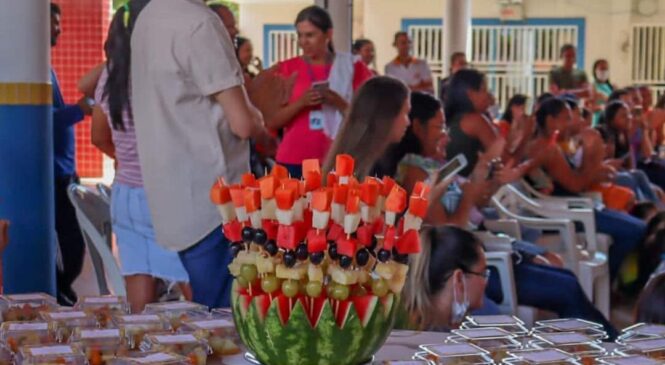 Projeto alimentação saudável é concluído no Centro de Educação infantil Eulina Pinto em Viçosa