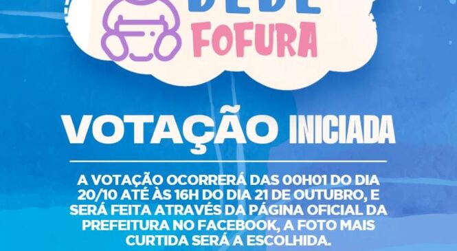 O município de Pilões abre inscrição para o concurso bebê fofura 2022