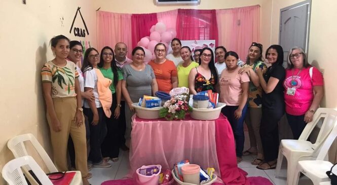 Em Olho D’água do Borges, a gestão municipal realiza ação encerrando o Outubro Rosa