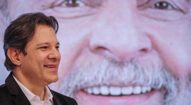 Bolsonaro estaciona e Haddad segue crescendo para 2º turno