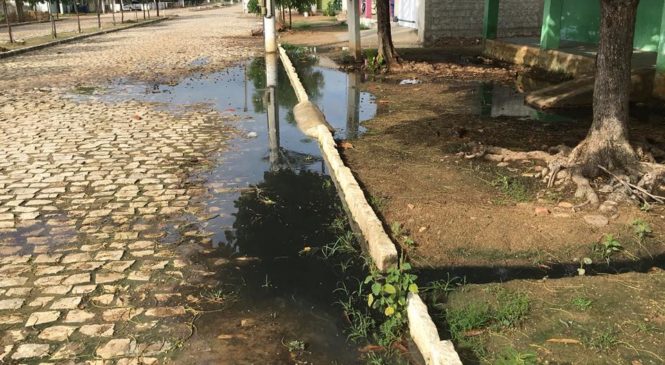 Moradores do Perímetro Irrigado denunciam fossa e esgoto a céu aberto