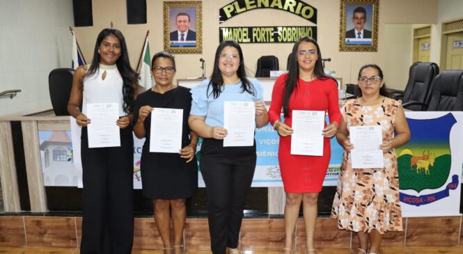 Foi realizada na manhã de (10) de Janeiro, a posse dos Novos Conselheiros Tutelares de Viçosa