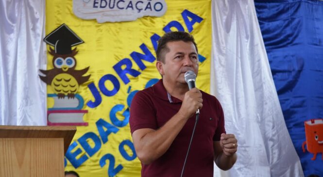 Educação promove abertura da Jornada Pedagógica para o ano letivo de 2024 em Água Nova