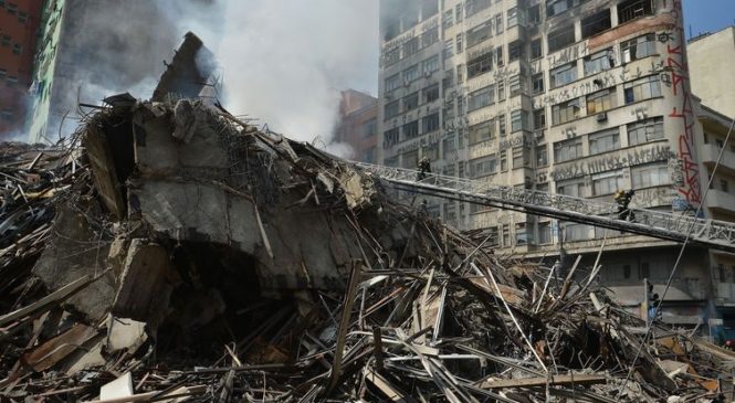 Número de desaparecidos em incêndio de SP chega a 34