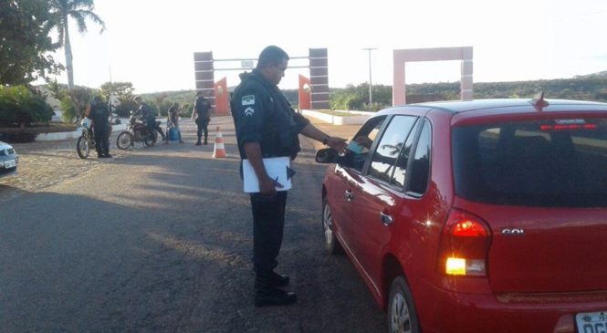 Polícia Militar realizar Blitz educativa em João Dias