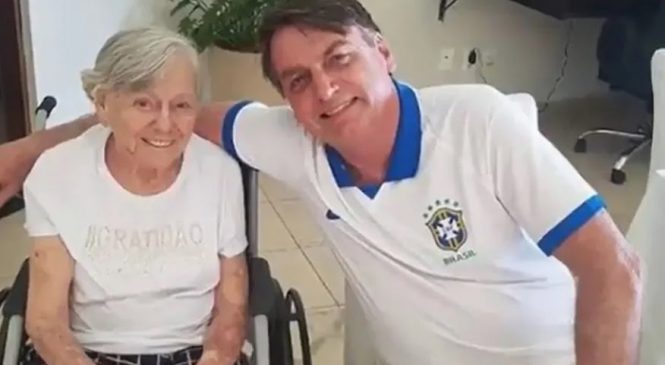 Morre aos 94 anos mãe de Bolsonaro, no interior de São Paulo