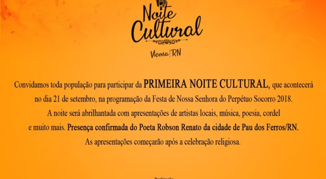 Festa de Nossa Senhora do Perpetuo Socorro realiza a primeira noite cultural, e movimenta o município de Viçosa e região.