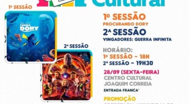 Sexta-feira é dia de Cine Cultural em Pau dos Ferros/RN, Confira já as sessões e os filmes em Cartaz